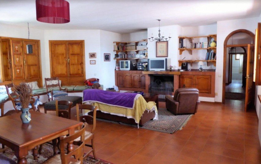 Salón de descanso del alojamiento Gato Clavo